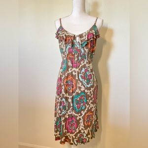 Boho Print Sundress, Size L